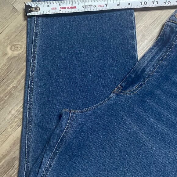 NWT Wild Fable High rise Straight leg ankle jeans Medium Wash Size 18/34 casual - Picture 7 of 9